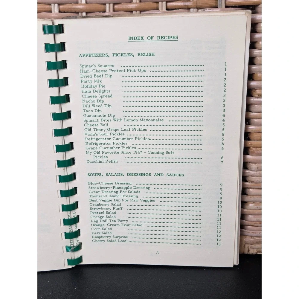 Vintage Home Cookin is a Family Affair Surry County NC School Recipe Cookbook